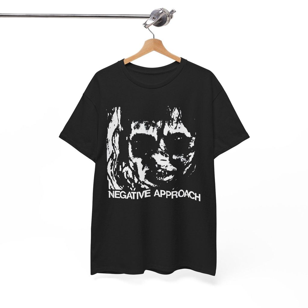 Negative Approach Band Tee: 80s Hardcore Punk Shirt