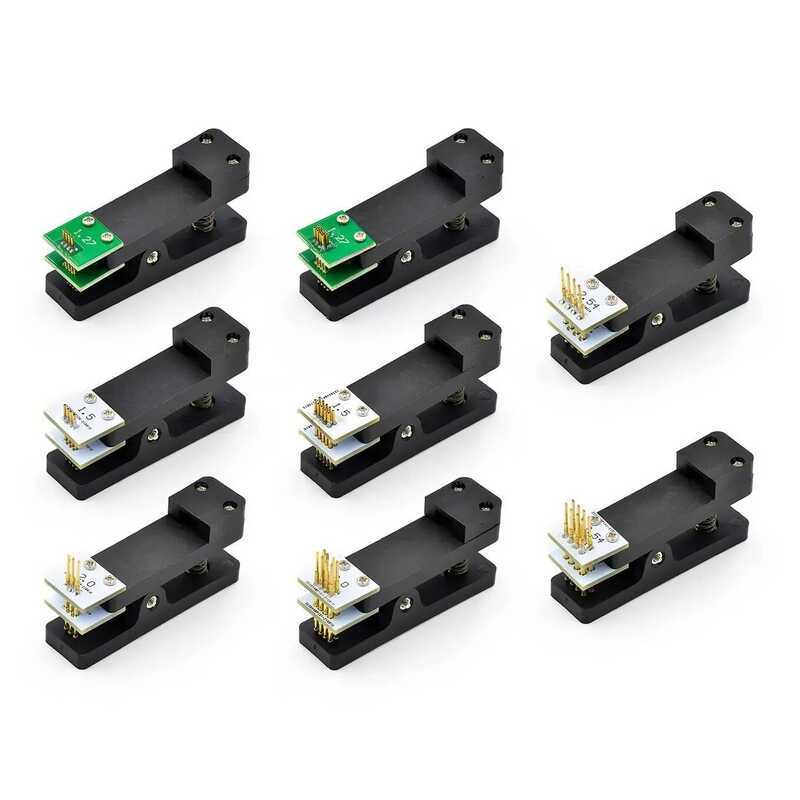 2.0 2.54 1.5 1.27 1.25 100mil 50mil 3P 4P 5P 6P 7P 8P 9P 10P คลิป PCB แคลมป์ ฟิกซ์เจอร์ โพรบ พิน Pog