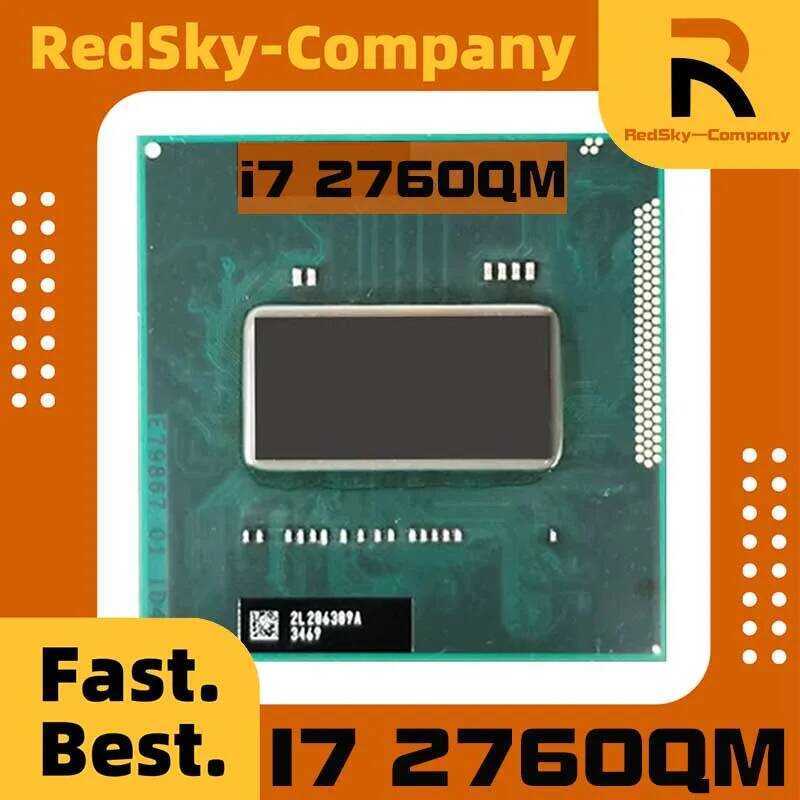 Core ใช้โปรเซสเซอร์ i7-2760QM i7 2760QM 4-คอร์ 8-เธรด 45W สำหรับแล็ปท็อปและโน้ตบุ๊ก ผ่านการทดสอบอย่า