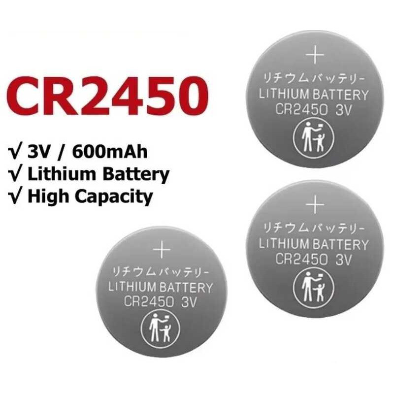 ชิ้น 2-50 แบตเตอรี่นาฬิกา CR2450 KCR2450 5029LC LM2450 DL2450 ECR2450 BR2450 CR 2450 3V 600mAh ลิเธี