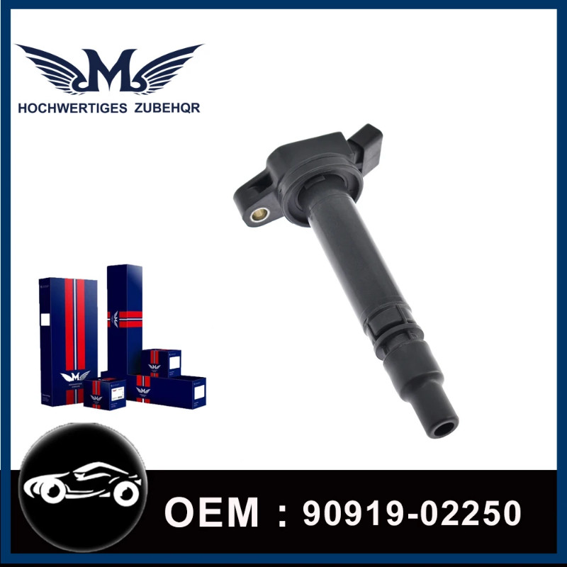M Brand Ignition Coil 90919-02250 90919-02256 90919-02257 For TOYOTA Lexus Auris Camry Corolla RAV4