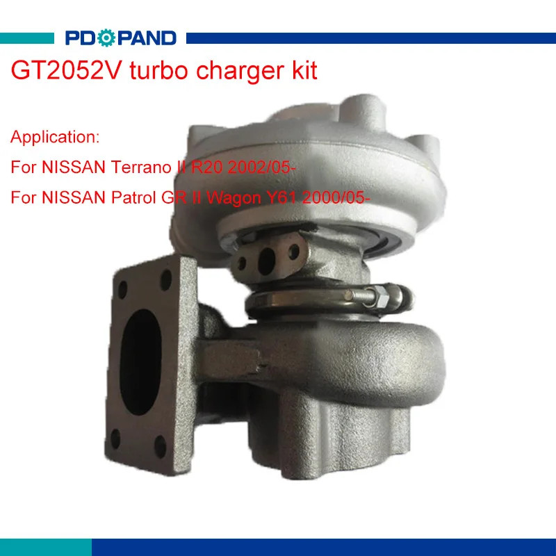 GT2052V turbo supercharger compressor part for NISSAN Patrol Terrano 14411-2W20A 14411-VS40A 14411-