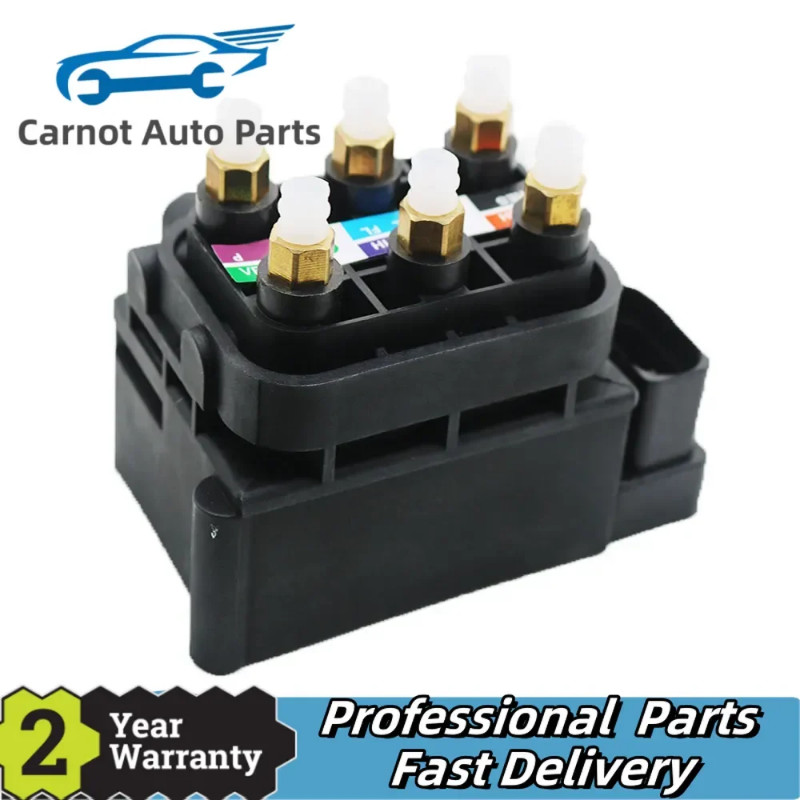Air Suspension Solenoid วาล์วบล็อกสําหรับ Audi Avant Allroad C5 C6 A8 S6 S8 D3 Air Suspension วาล์ว 