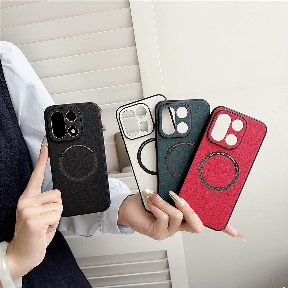 เคสสําหรับ OnePlus 15 13 13T 13R ⭐เคสโทรศัพท์หนัง PU แบบแม่เหล็ก⭐ เคสกันกระแทก Mags 1+ OnePlus15 One