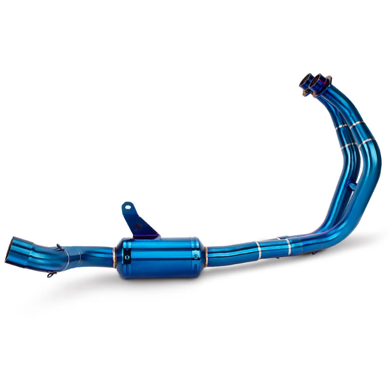 Motorcycle Exhaust Full Systems exhaust Silencer Modify Front Link Pipe Muffler For Yamaha R7 YZF R