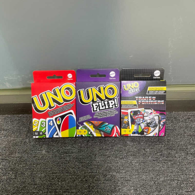 Matt UNO UNO Solitaire Tabletop Happy Leisure Party ผู้เล่นหลายคน UNO การ์ดเกมแบบโต้ตอบของแท้