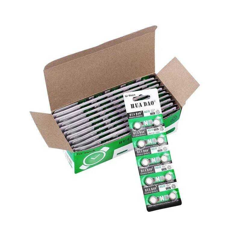 AG10 ปุ่ม LR1130 LR 1130 SR1130 389A LR54 L1131 สำหรับแบตเตอรี่อัลคาไลน์ นาฬิกา เครื่องช่วยฟัง ไฟฉาย