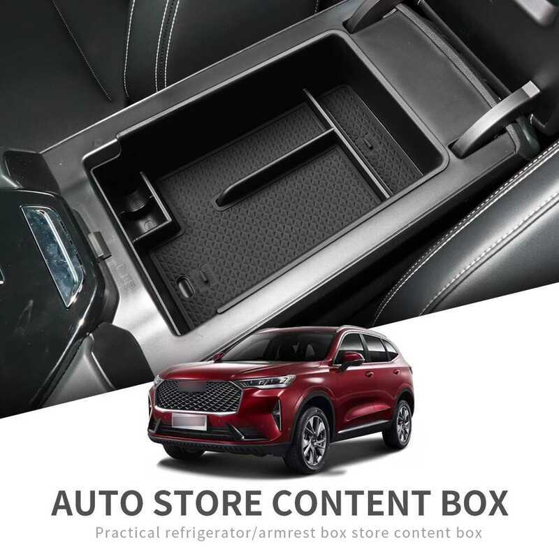 Smabee สําหรับ HAVAL H6 3rd Gen GT 2021 2022 2023 2024 HEV PHEV ที่เท้าแขนกล่องเก็บถาดอุปกรณ์เสริม T
