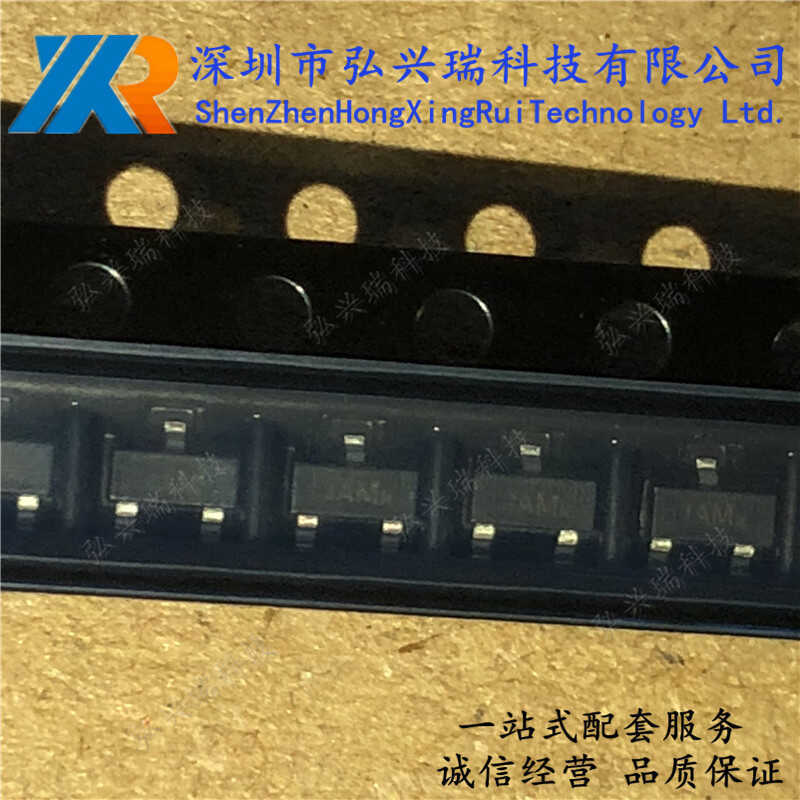 Patch Triode MMBT3904 1AM SOT-23 ไฟฟ้ายาว CJ NPN ผ้าไหมพิมพ์ 1AM 0.2A 40V