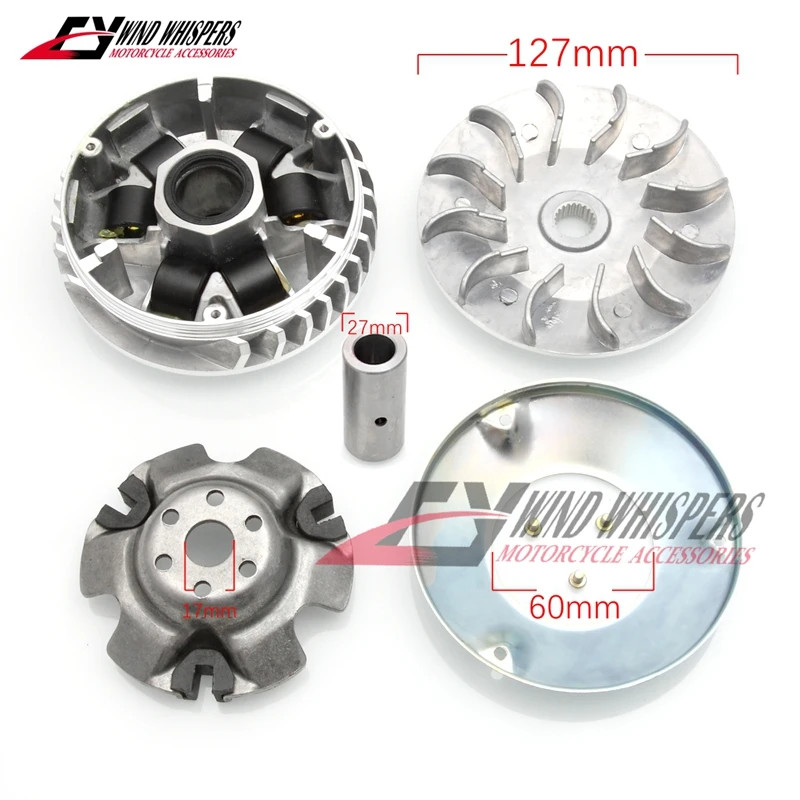 Motorcycle Drive Clutch Variator Pulley Roller Assembly For HONDA CN250 CH250 NSS250 Forza CN CH NS