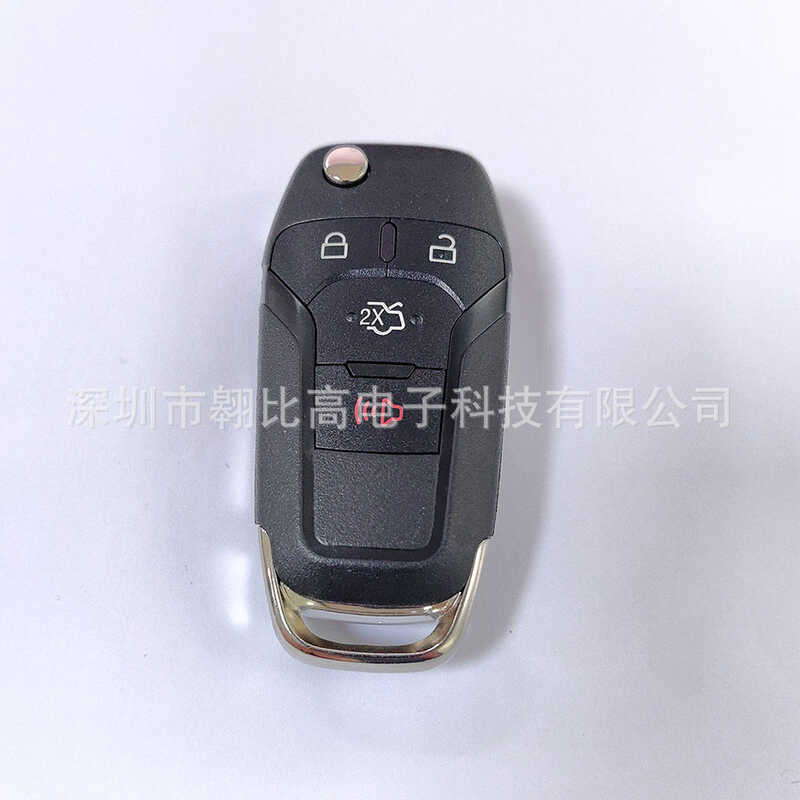 เหมาะสําหรับ Ford Fusion 4 ปุ่ม 315MHZ รถพับรีโมทคอนโทรล Key N5F-A08TAA