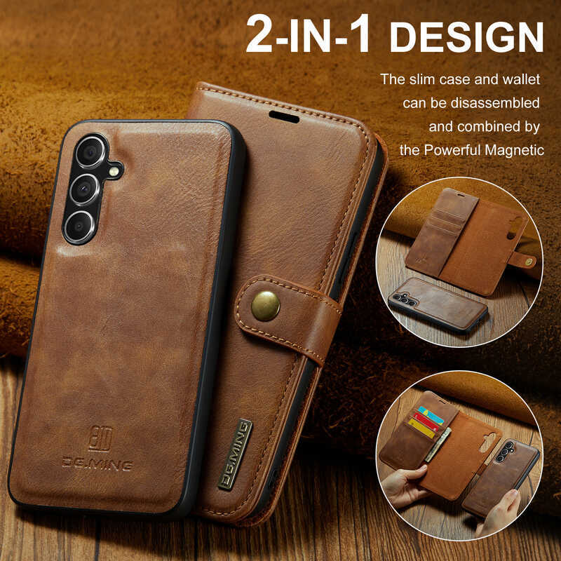 เหมาะสําหรับ Samsung S23 FE เคสป้องกันโทรศัพท์มือถือ S23 กระเป๋าสตางค์สองในหนึ่งเดียวซองหนัง S23 Plu