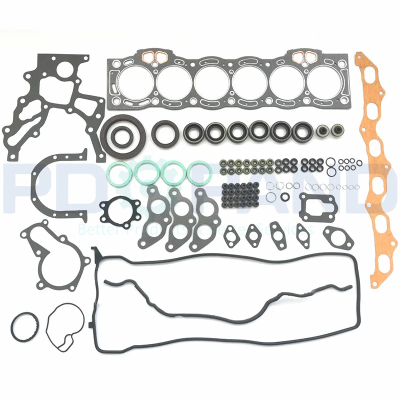 1G-FE Engine Rebuilding Full Gasket Set 04111-70061 forToyota CRESSIDA/CROWN  GX81 GS131 GX71 1988c