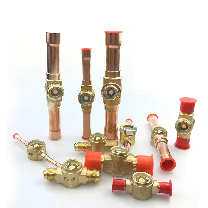 refrigerant sight glass for  central air conditioning refrigeration equipment sight glass refrigera