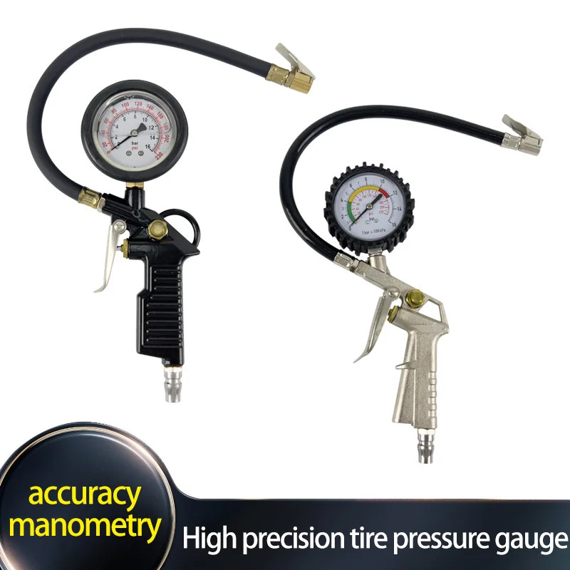 Automobile tire pressure monitor Gauge Tire gas pump gauge Pneumatic gaugeTire pressure gauge High