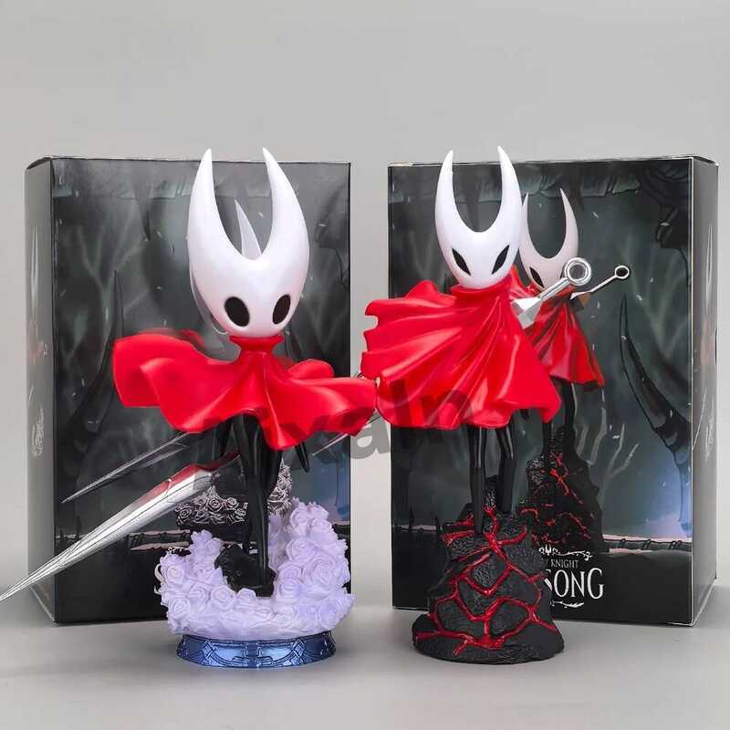 C New Hollow Knight 2Pcs/Set Anime Game Figure Hollow Knight PVC Action Figure Collectible Model Ha