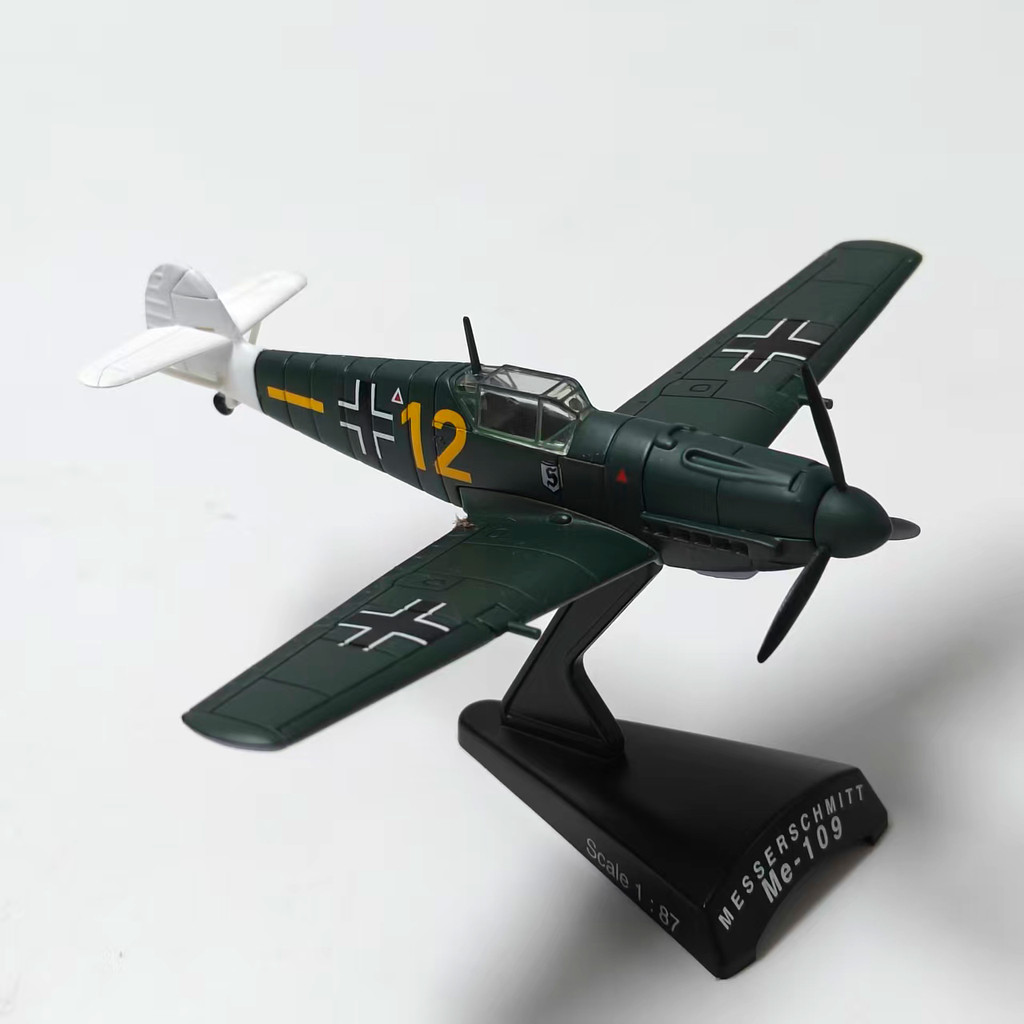 1/100 เยอรมัน Messerschmitt Messerschmitt Me-109 World War II เครื่องบินคอลเลกชันเครื่องประดับ