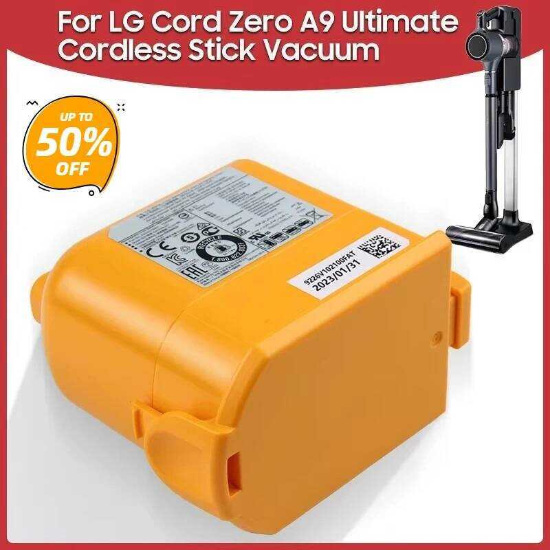 5000mAh แบตเตอรี่ทดแทน ที่เข้ากันได้สำหรับ LG Cord Zero EAC63382204 A9,A9S,P9,A9K-CORE,A9MAX,A9T-Ult