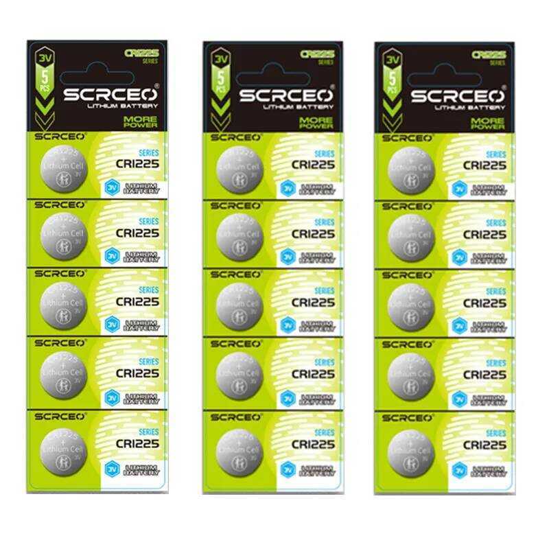 CR1225 แบตเตอรี่ลิเธียม 3v จำนวน 5-100 ชิ้น ใช้ร่วมกันได้กับแบตเตอรี่ CR 1225 BR1225 KL1225 ECR1225