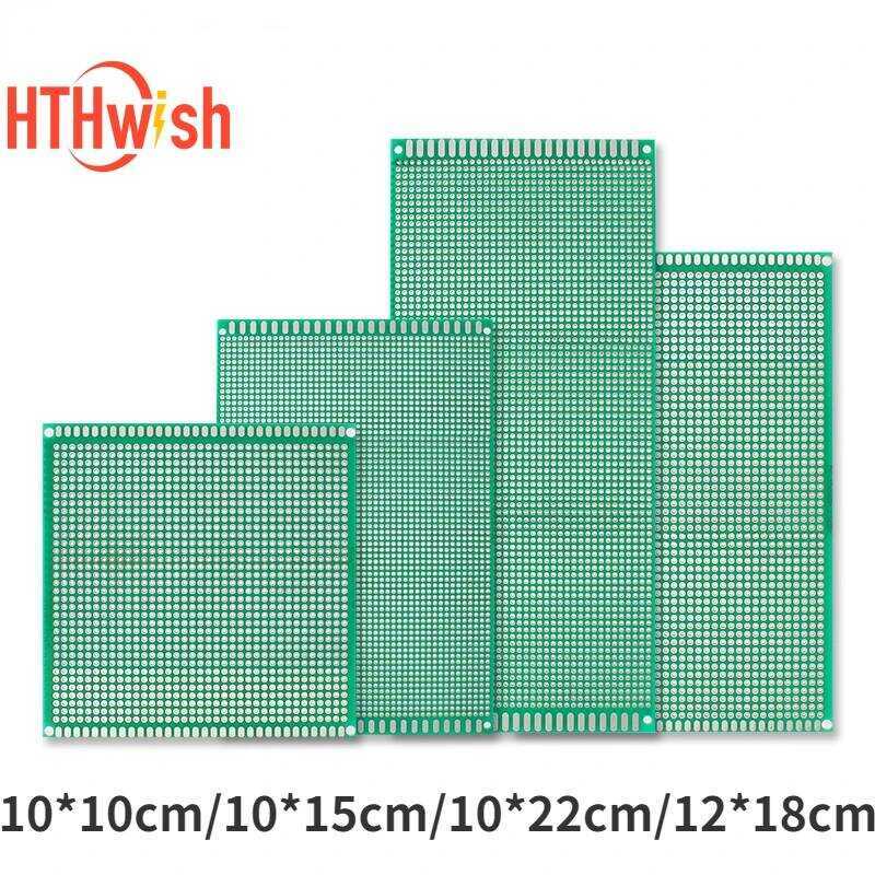 ชิ้น 1 10x10 10x15 10x22 12x18 ซม. แผงวงจรพิมพ์ต้นแบบด้านเดียว DIY PCB สากล 10*10 10*15 10*22 12*18