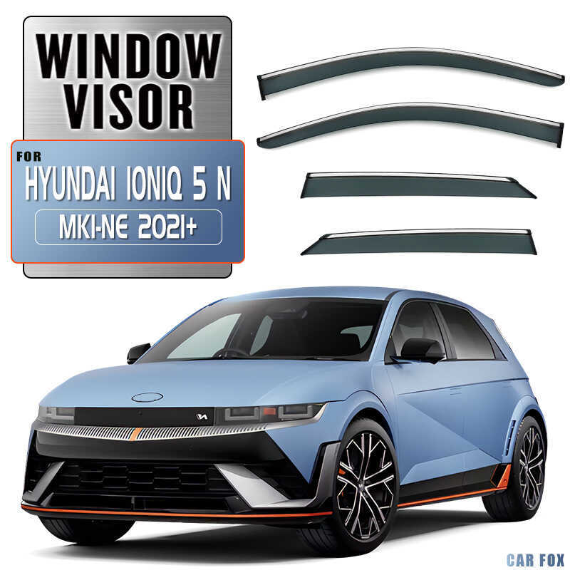 เหมาะสําหรับ Hyundai Hyundai Ioniq 5 N Window visor หน้าต่างกันฝนกันฝนบังแดด
