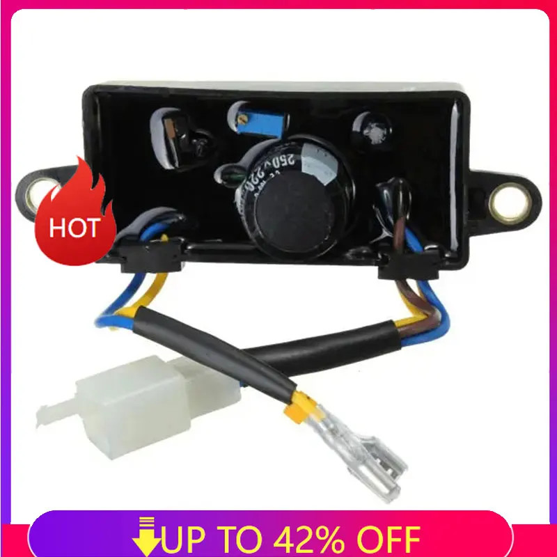 Automatic Electric Voltage Rectifier Regulator For Single Phase 2KW-3KW Chinese Gasoline Generator