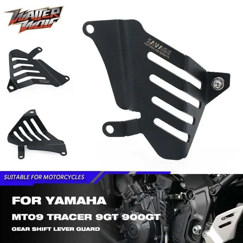 2024 MT For Yamaha Tracer 900 /GT 9 /GT + Motorycle Left Gear Shift Lever Sensor Cover Guard Crash