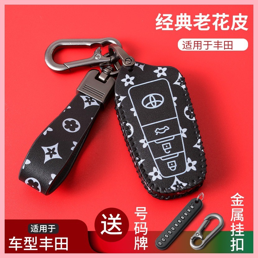 【2021-2025】 เหมาะสำหรับกุญแจ Toyota Corolla Ralink Camry RV4 Highlander CHR Rongfang Asia Dragon ฝา