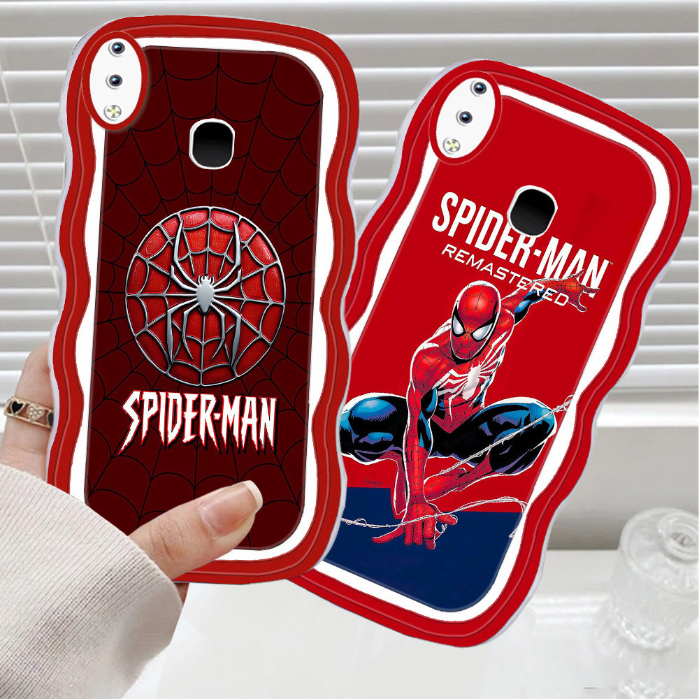 CA26 Spider Man สําหรับ VIVO Y93 Y95 V11i V11 V9 Y91C Y91 Pro เคสโทรศัพท์ TPU