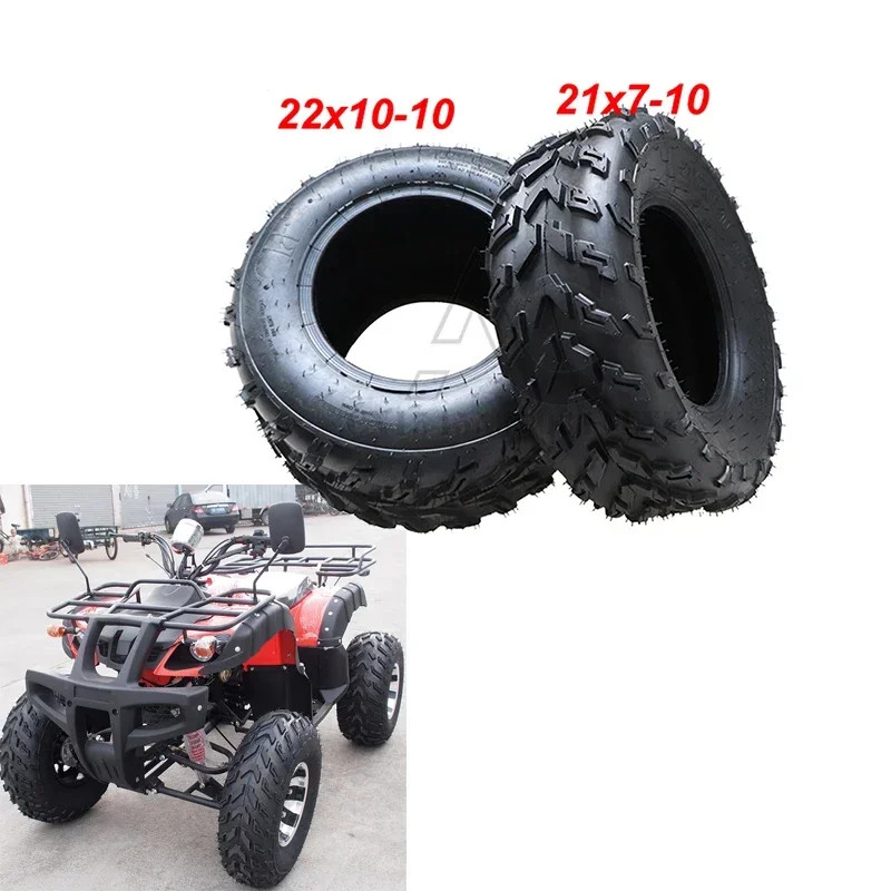 10-inch tubeless tires 21x7-10, 22x10-10 tires are suitable for ATV go-karts golf carts road tires