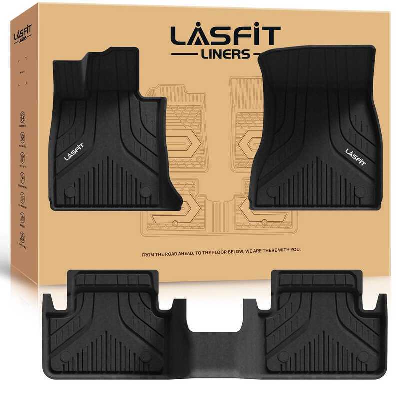 LASFIT พรมปูพื้นสําหรับ BMW 5 Series 530e/530i/530i xDrive/540i xDrive 2025 2024 ไม่พอดีกับ Hybrid E