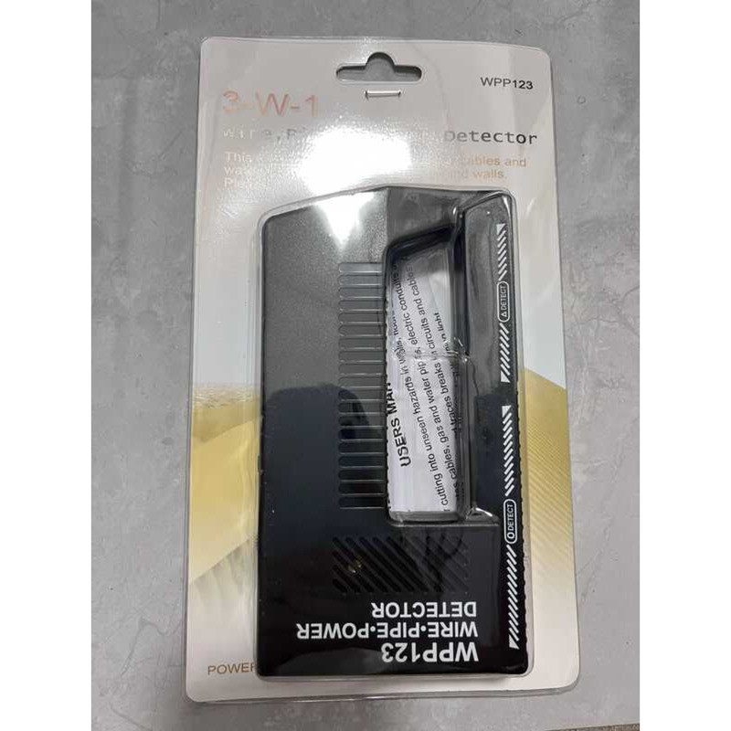 WPP123 ตัวชี้สแกนเนอร์ผนัง ความไวสูง ตรวจจับสายไฟ AC เตือนโลหะ ตรวจจับท่อไฟฟ้า