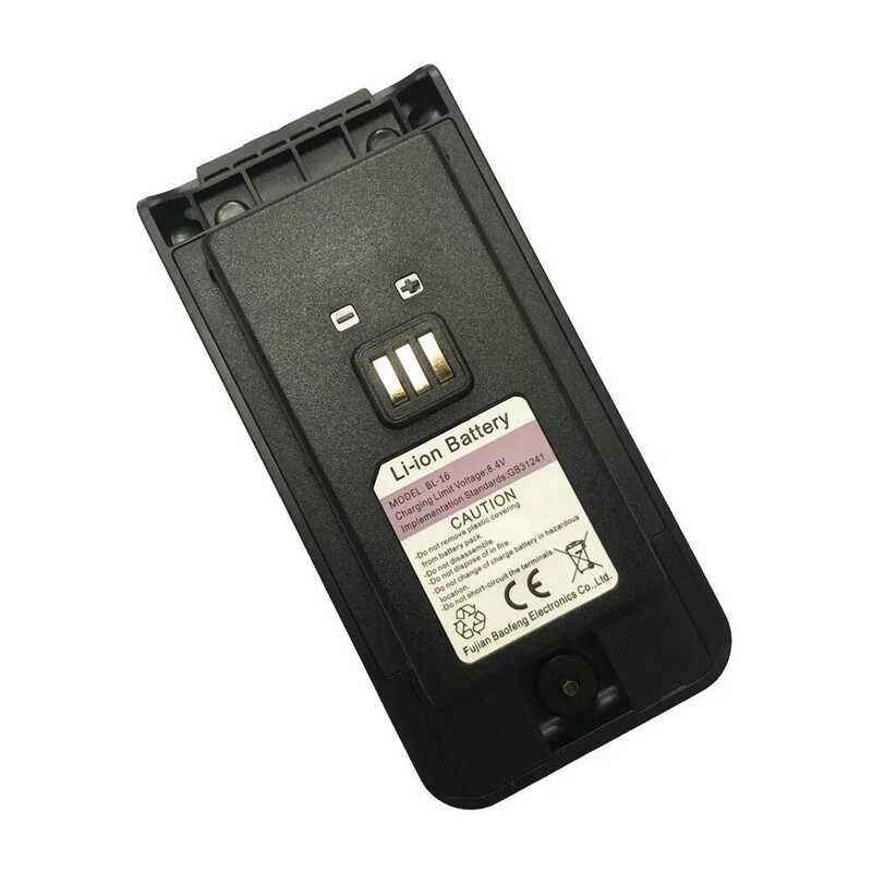 ▥ Uv-16M 15W Walkie-Talkie แบตเตอรี่ Li-Ion Original DC 8.4V Usb-C ชาร์จสําหรับ Uv16m V