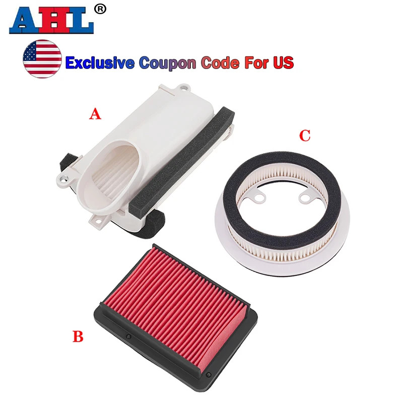 AHL Motorcycle Air Filter Intake Cleaner For YAMAHA XP500 T-MAX 530 2012-2016 XP 500 TMAX530 TMAX 5