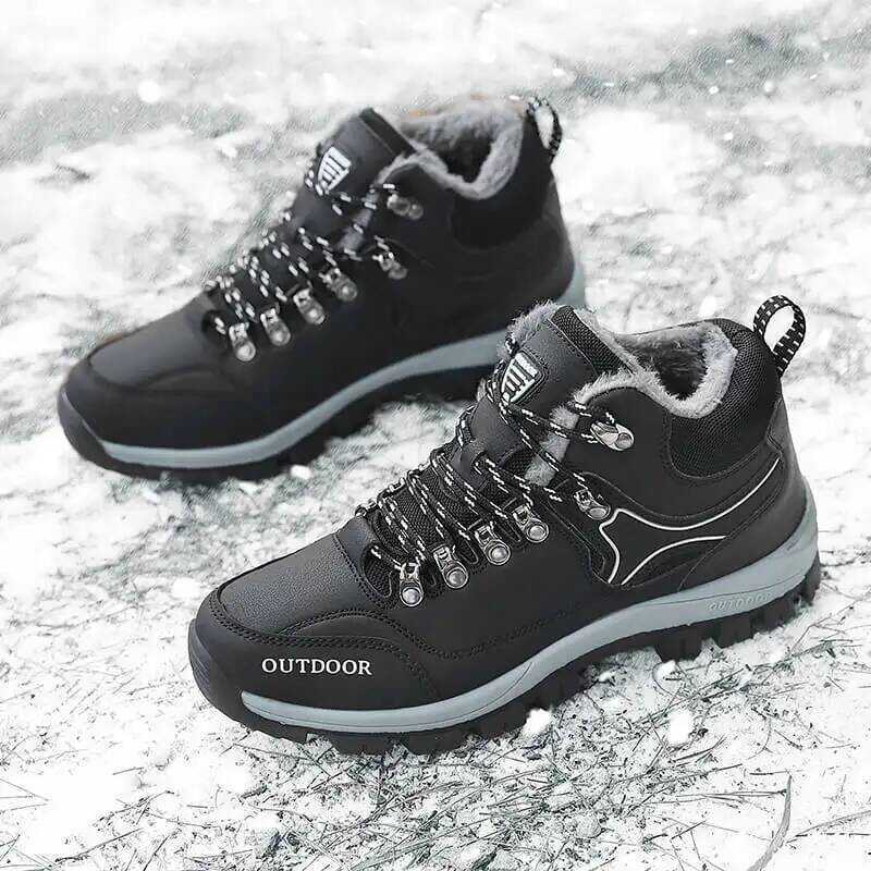 C Classic Winter Boots Men Warm Casual Shoes High Top Men’S Sneakers Ankle Boots Good Quality Platf