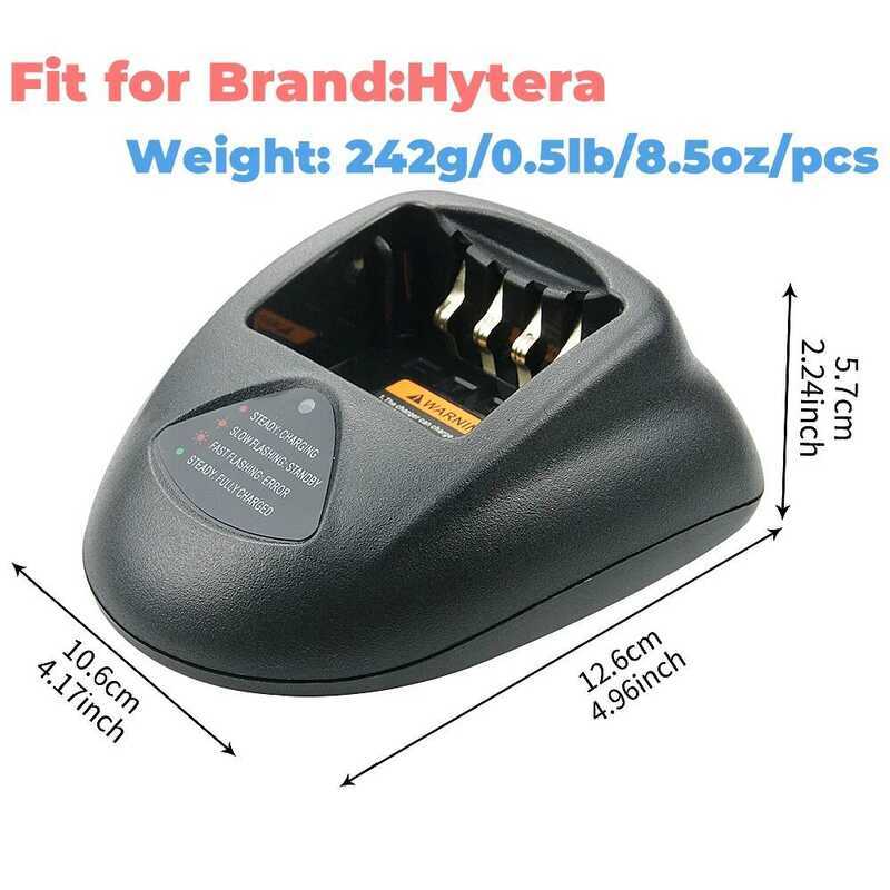 ▥ Ch10l07 พร้อมอะแดปเตอร์สําหรับ Hytera HYT Tc-700 Tc-700Ex Tc-780M Tc780 Tc710 Tc700 ฯลฯวิทยุแ