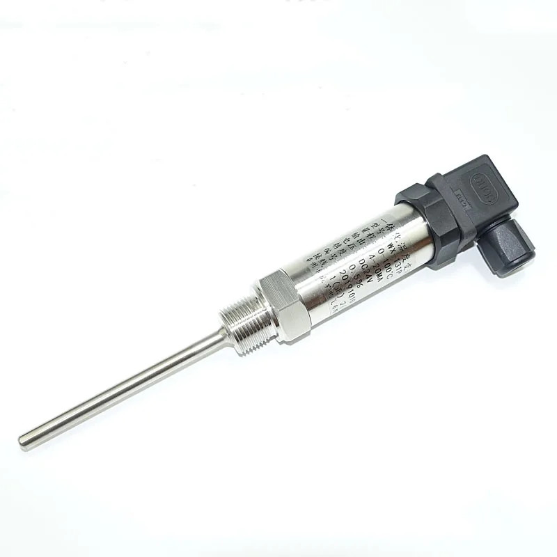 Plug-in integrated temperature transmitter thermal resistance 0-10V output temperature sensor PT100