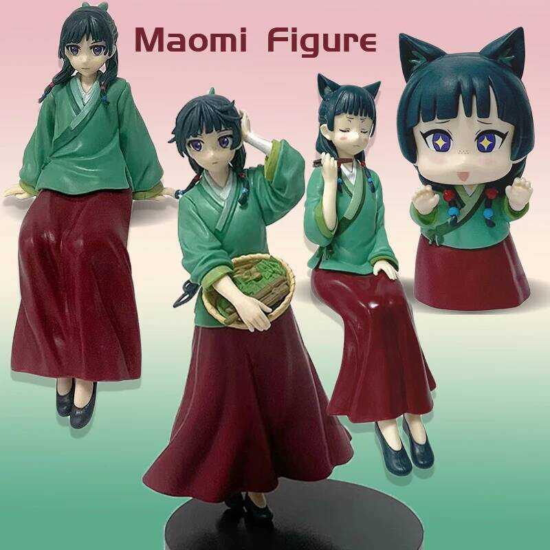 C 17Cm The Apothecary Diaries Anime Figure Herbalist Maomao Action Figure Maomao Noodle Stopper Fig