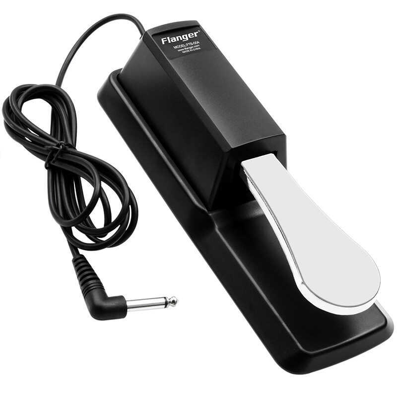 Flanger/Flanger Sustain Pedal คีย์บอร์ดอิเล็กทรอนิกส์เปียโนไฟฟ้า Universal Sustain Pedal