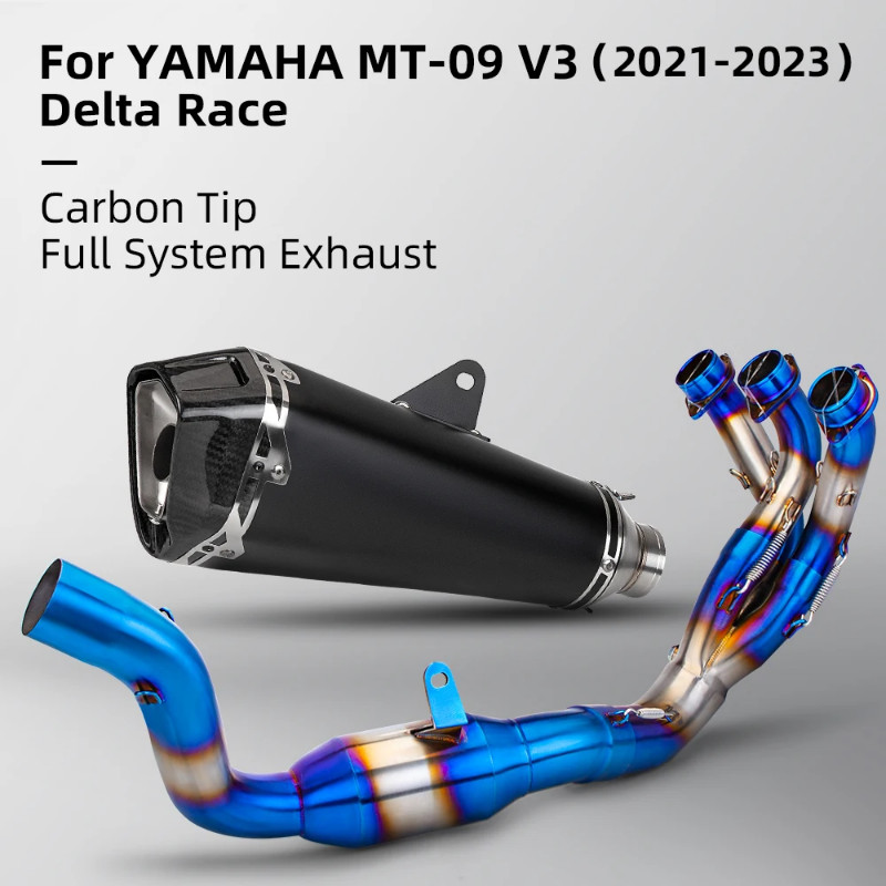 For YAMAHA MT09 MT09SP FZ09 Full Motorcycle Exhaust System Modified Stainless Steel racing Exhaust