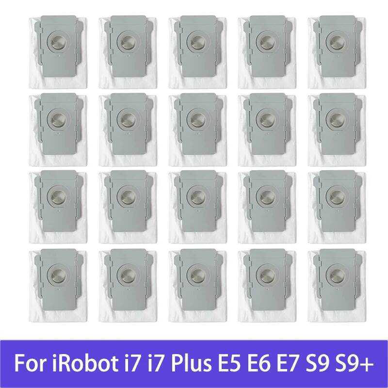 iRobot ถุงเก็บฝุ่นสำหรับ Roomba i3 i3+ i4 i4+ i6 i6+ i7 i7+ j7 j7+ i8+ / S9 S9+ E5 E6 E7 อุปกรณ์เสริ