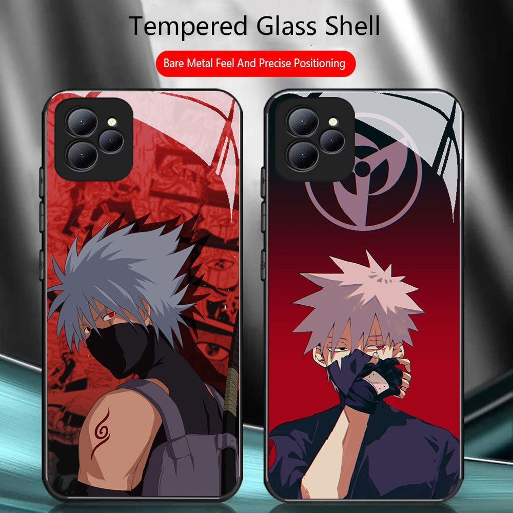 TS-66 Kakashi Hatake HD Glass Casing สําหรับ Infinix Smart 6 7 8 Hot 9 10 11 Play 30i Note 40i 50 50