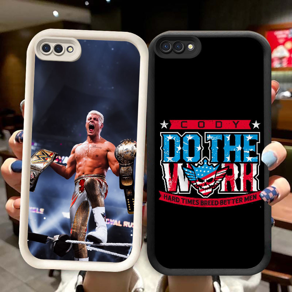 TS-49 Cody Rhodes ปลอกกันกระแทกสําหรับ OPPO A5 A5X A3S A1K A12E Realme 14 14T C2 C2s