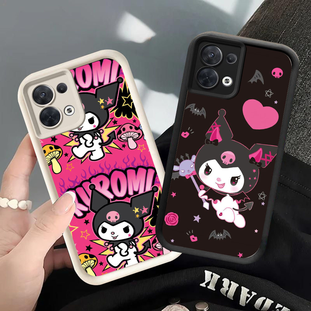 YS-64 Kuromi ปลอกกันกระแทกสําหรับ OPPO F21 F21S Reno 7 7Z 8 8Z Realme C71 C73 14X Lite Pro