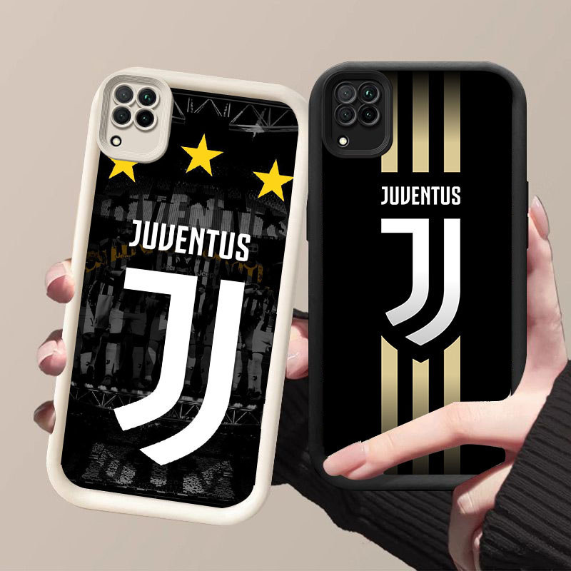 HK-31 Juventus FC เคสกันกระแทกสําหรับซิลิโคนสีดําและสีขาว Samsung A12 A22 5G