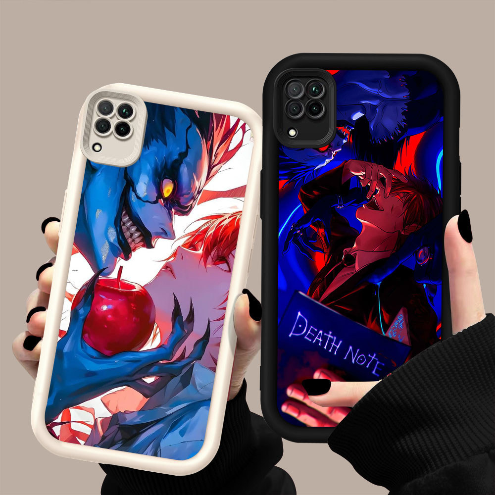 HK-47 Suspenseful Death Note เคสกันกระแทกสําหรับซิลิโคนสีดําและสีขาว Samsung A12 A22 5G