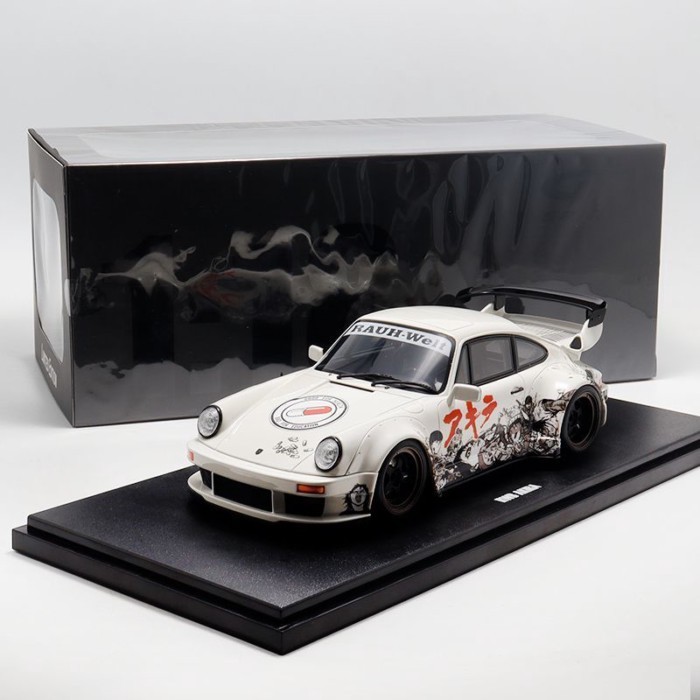 GT Spirit 1: 18 Porsche 911 GT2 RS 930 664 Wide Body Modification โมเดลรถจําลอง
