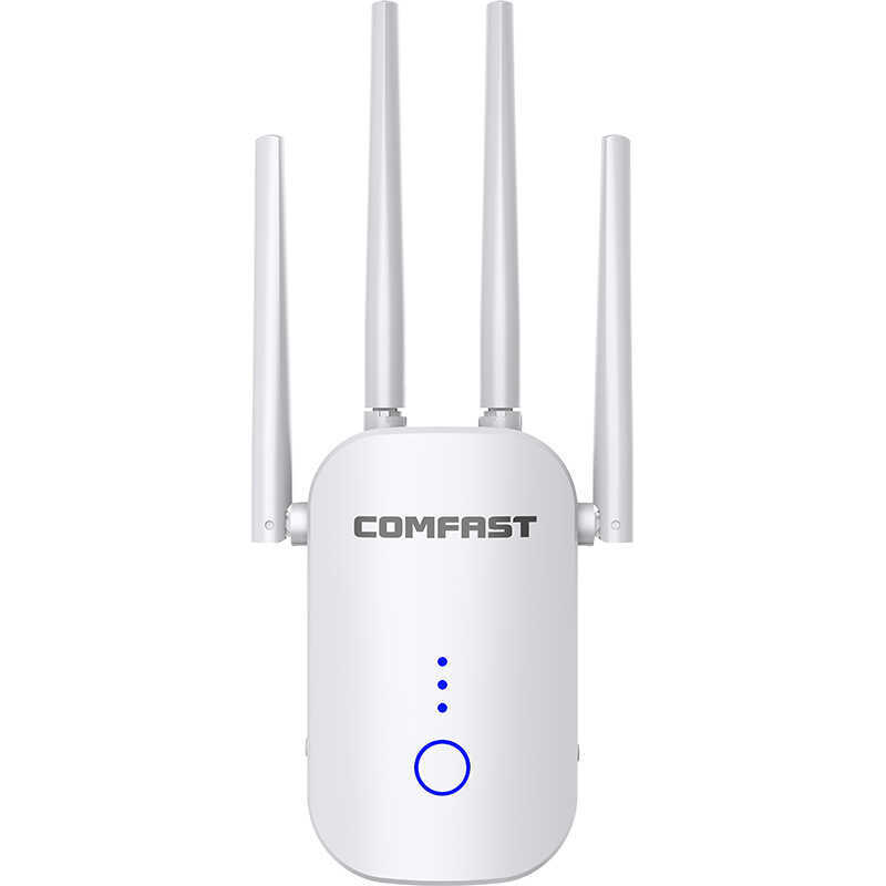 ภาษาอังกฤษ COMFAST CF-WR758AC Dual-Band Repeater 1200M Wireless wifi Enhancement Extender