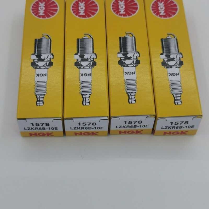 หัวเทียน NGK โลหะผสมนิกเกิล LZKR6B-10E 1578 Rena I30K2K3K4K5 Edong ยาวแบบไดนามิก Freddy