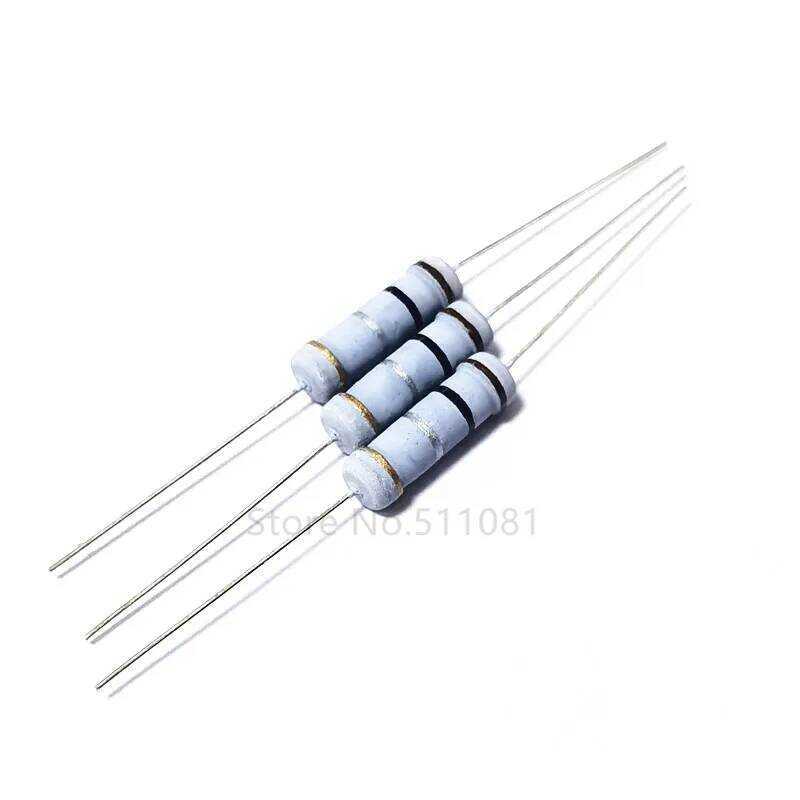 ชิ้น 20 2 วัตต์ 2W 0.22โอห์ม 0.22 โอห์ม 0.22R 0R22 ตัวต้านทานฟิล์มคาร์บอน 5%/ตัวต้านทานฟิล์มโลหะ DIP